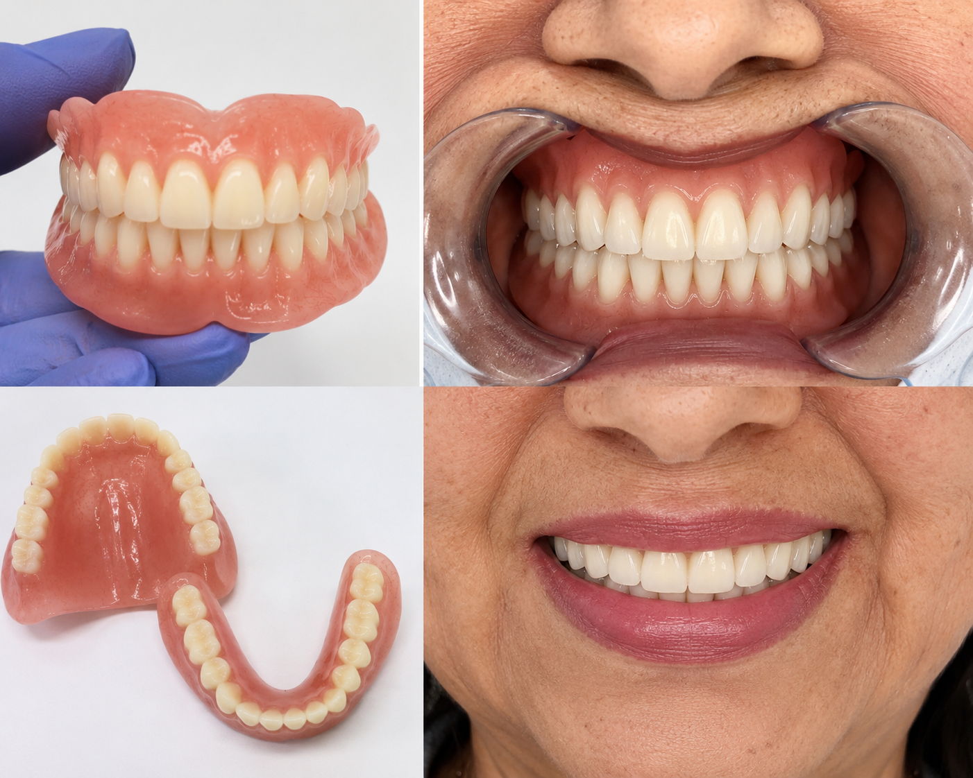 Prótesis total o dentadura completa